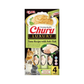 churu luxury gatto, snack cremoso gatto premium, churu 4x14g gatto, crema gatto snack, premio gatto churu, inaba ciao