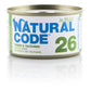 Natural Code - Lattine di Umido Complementare Naturale in Gelatina per Gatti Adulti Jelly 85g