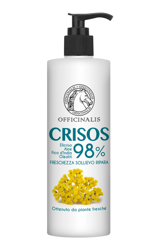 Officinalis Dalla Grana - Gel di Crisos 98% per Pelle Arrossata con Dermatite 100ml