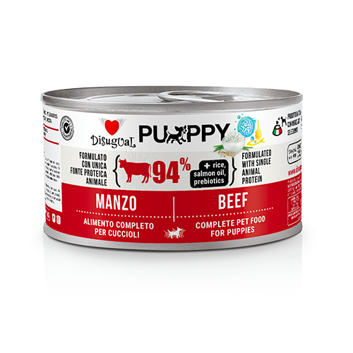 Disugual - Lattina Umido Paté Cani Cuccioli 96% Puppy 150g