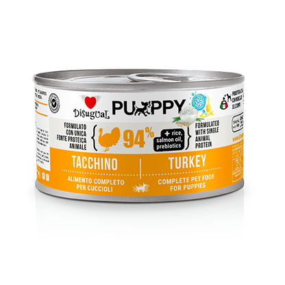 Disugual - Lattina Umido Paté Cani Cuccioli 96% Puppy 150g