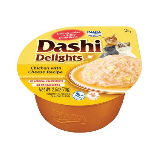 cibo umido per gatti in brodo, snack naturale per gatti Inaba, Dashi Delights gatti, topping umido per crocchette, fiocchi di bonito gatti, alimenti complementari grain-free per gatti, umami gatti giapponese, snack Dashi Delights Inaba, fiocchi in brodo per gatti, snack umido grain free, topping idratante per gatti, umami brodo giapponese gatti