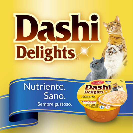 cibo umido per gatti in brodo, snack naturale per gatti Inaba, Dashi Delights gatti, topping umido per crocchette, fiocchi di bonito gatti, alimenti complementari grain-free per gatti, umami gatti giapponese, snack Dashi Delights Inaba, fiocchi in brodo per gatti, snack umido grain free, topping idratante per gatti, umami brodo giapponese gatti