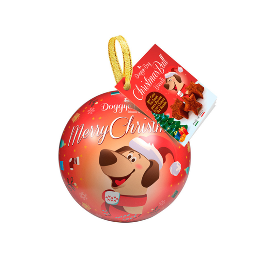 Doggye Bag Christmas Ball, biscotti natalizi per cani, dolcetti di Natale cane, biscotti artigianali per cani, regalo Natale cani, dolcetti di Natale per cani, biscotti per cani, biscotti per cane