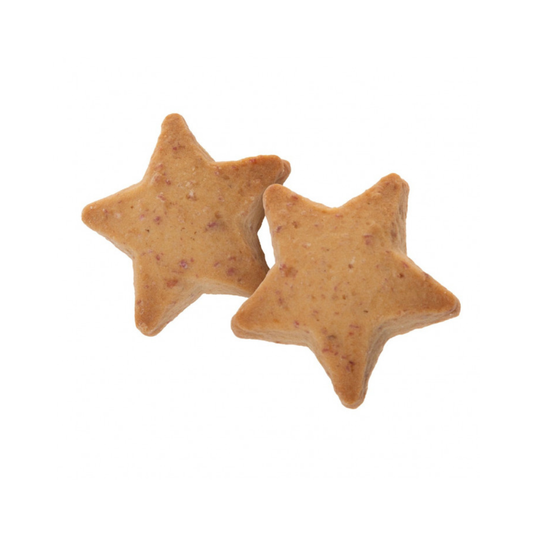 Doggye Bag Vanilla Stars, pasticcini per cani alla vaniglia, snack artigianali per cani, biscotti al forno per cani, dolcetti gourmet cane, biscotti per cani, biscotti per cane