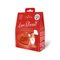 biscotto cane, biscotto cane San Valentino, biscotto cuore cane, snack cane artigianale, regalo San Valentino cane, Doggye Bag Love Biscuit