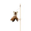 Gioco Gatto, canna da pesca per gatti, canna gioco gatto, gioco gatto con farfalla, farfalla per gatti, gioco interattivo per gatti, canna da pesca con piume, gioco gatto con piume, giochi per stimolare il gatto, gioco per gatti in juta, gioco gatto in feltro, gioco gatto in peluche, giochi interattivi gatto
