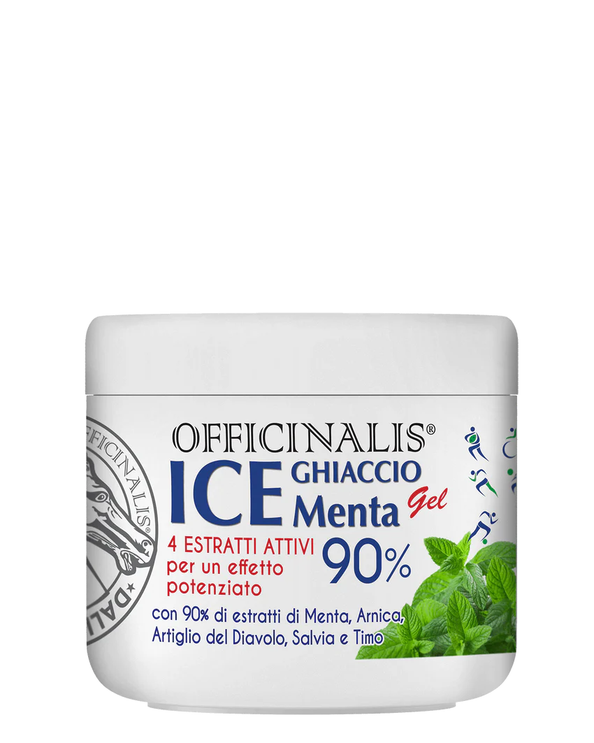 Officinalis dalla Grana - Ice Menta 90% in Gel Rinfrescante effetto Ghiaccio