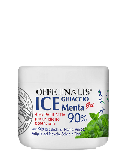 Officinalis dalla Grana - Ice Menta 90% in Gel Rinfrescante effetto Ghiaccio