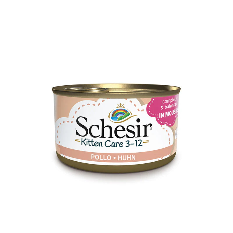 Schesir - Lattine in Mousse per Gatti Cuccioli Kitten Care 85g