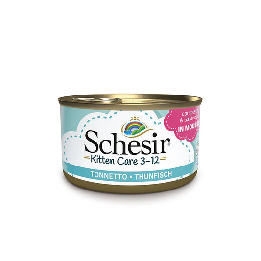 Schesir - Lattine in Mousse per Gatti Cuccioli Kitten Care 85g