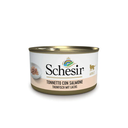 Schesir - Lattina di Umido Completo in Gelatina per Gatti Adulti Jelly 85g