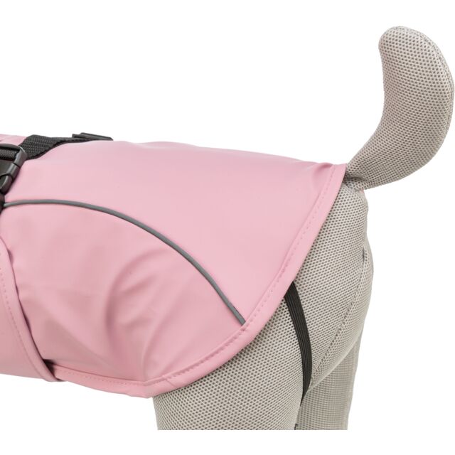 impermeabile cane Trixie, Trixie Vimy rosa, impermeabile per cani rosa, cappottino impermeabile cane, impermeabile cane antivento, Trixie impermeabile cane, cappotto pioggia cane, giacca impermeabile cane, impermeabile cane con pettorina, impermeabile cane con parti riflettenti, cappottino cane Trixie Vimy, abbigliamento cane pioggia, impermeabile cane regolabile