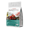 Italianway crocchette gatto, crocchette grain free trota mirtilli, cibo secco gatti sterilizzati, crocchette ideale weight gatti sterilizzati, Italian Way ricetta della vita, crocchette italiane senza cereali