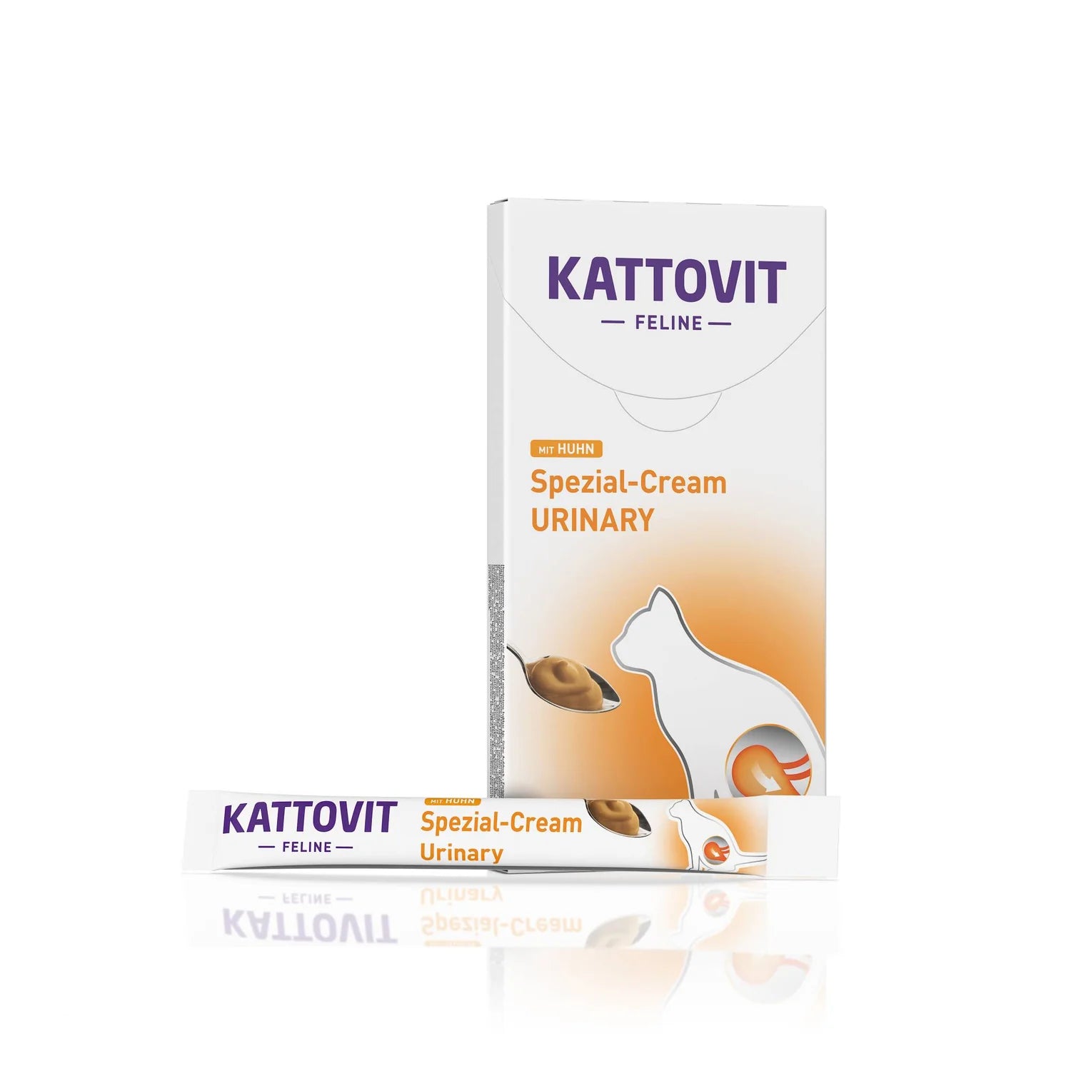 kattovit crema urinary gatto, snack vie urinarie gatto, crema gatto al pollo 6x15g, snack funzionale urinario gatto, crema magnesio ridotto gatto, kattovit gatto, kattovit urinary