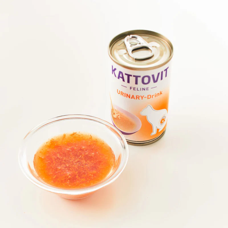 kattovit drink urinary gatto, snack vie urinarie gatto, zuppa gatto al pollo 6x15g, snack funzionale urinario gatto, drink magnesio ridotto gatto, kattovit gatto, kattovit urinary, gatto beve poco, acqua gatto, idratazione gatto