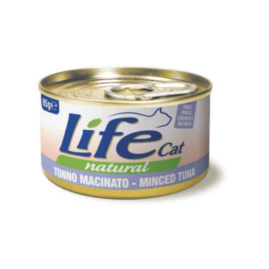Life Natural tonnetto macinato gatto, Umido gatto, umido per gatto, umido gatti, umido per gatti, umido naturale per gatti tonnetto macinato, Life Natural filetti gatto, cibo umido gatti senza additivi, tonnetto al vapore per gatti, ricette Life Cat Natural 85 g, umido gatto tonno finemente macinato, Life Natural tonnetto macinato gatto