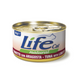 Umido gatto, umido per gatto, umido gatti, umido per gatti, umido naturale per gatti tonno, Life Natural filetti gatto, Life Natural trancetti gatto, cibo umido gatti senza additivi, ricette Life Cat Natural 85g