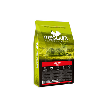 crocchette gatti adulti 10 kg, Meglium gatti adulti, crocchette pollo tacchino gatti, cibo secco naturale per gatti, promozione, offerta, economico, gatto adulto