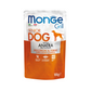 Monge Umido Cane, Cani Anziani, Monge Grill Anatra bocconcini, umido cane grain free anatra, bocconcini gelatina glucosamina condroitina, alimento umido superpremium cane anziano