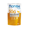 Monge Grill Junior Pollo e Tacchino Umido in Bocconcini con Gelatina per Cani Cuccioli 100g