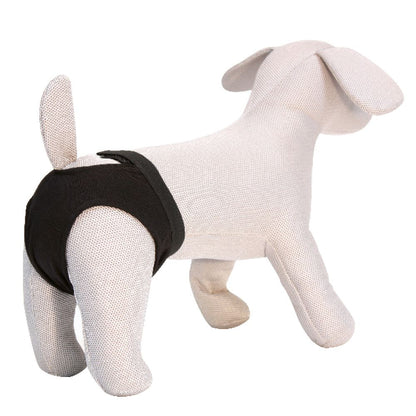 Croci - Mutandina Igienica con Velcro per Cani con Foro per la Coda 25 cm