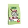oasy sterilised 1,5 kg, crocchette gatti sterilizzati, cibo secco per gatti sterilizzati pollo, alimentazione gatti sterilizzati, oasy gatto sterilised, gestione peso gatti sterilizzati, crocchette leggere per gatti sterilizzati