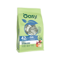 oasy sterilised 1,5 kg, crocchette gatti sterilizzati, cibo secco per gatti sterilizzati pollo, alimentazione gatti sterilizzati, oasy gatto sterilised, gestione peso gatti sterilizzati, crocchette leggere per gatti sterilizzati