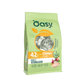 oasy sterilised 1,5 kg, crocchette gatti sterilizzati, cibo secco per gatti sterilizzati pollo, alimentazione gatti sterilizzati, oasy gatto sterilised, gestione peso gatti sterilizzati, crocchette leggere per gatti sterilizzati