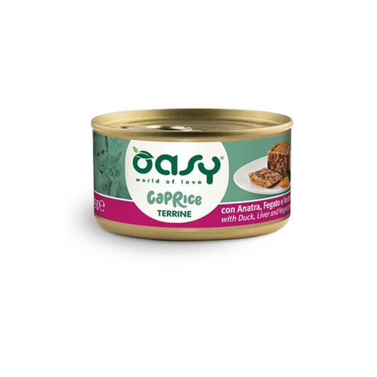 Oasy - Caprice Terrine Umido per Gatti Adulti 85g