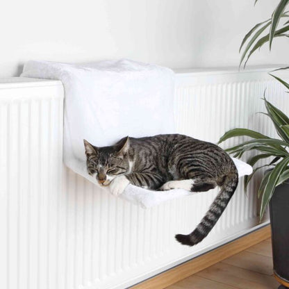 Trixie - Amaca da Calorifero per Gatti in Peluche 45 × 24 × 31 cm