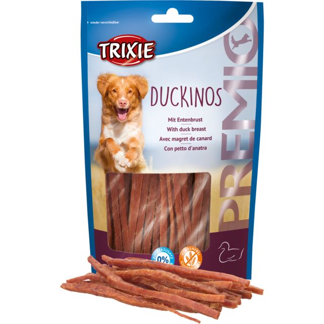 Trixie - Striscette di Carne di Anatra Duckinos Premio per cani 80g