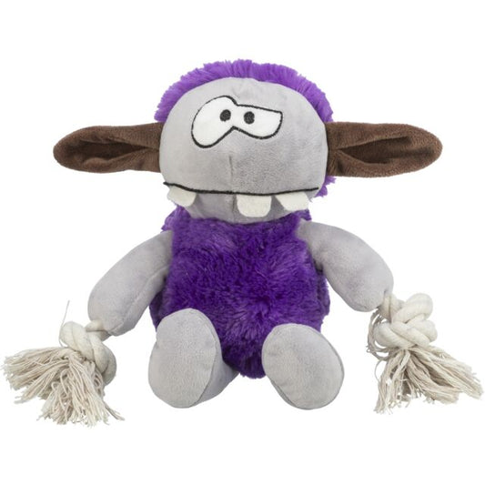 Trixie - Gioco in Peluche con Corda annodata Mostriciattolo per Cani