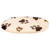Trixie - Cuscino Sfoderabile in Peluche panna/nero per Cani con Imbottitura Joey