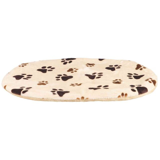 Trixie - Cuscino Sfoderabile in Peluche panna/nero per Cani con Imbottitura Joey