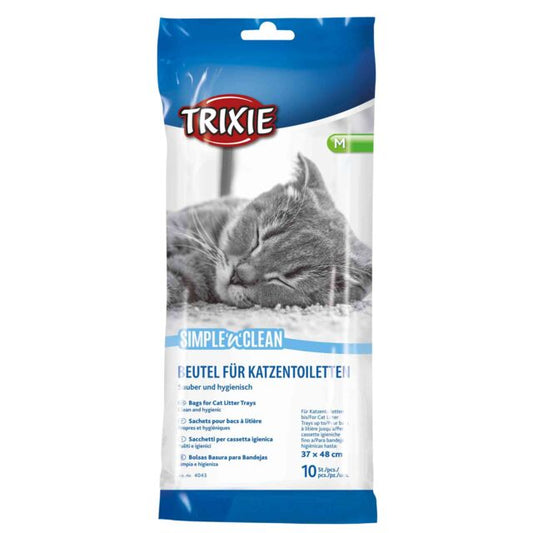 Trixie - Sacchetti per la Cassetta Igienica per Gatti Simple and Clean 10pz