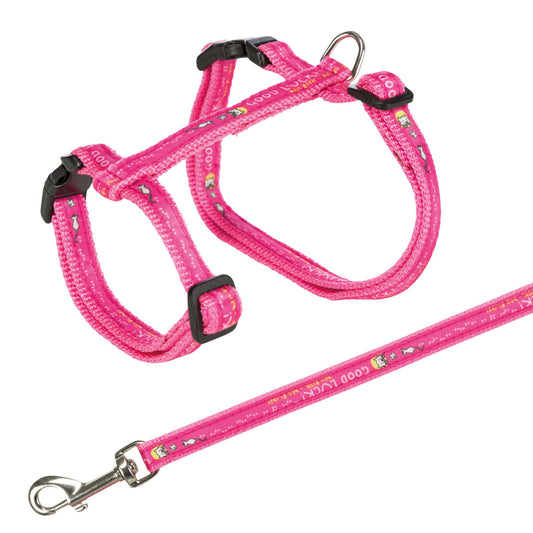 Trixie - Pettorina con Guinzaglio per Gatti di Grossa Taglia XXL