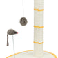 Trixie - Tiragraffi a Tronchetto con Erba Gatta, Pallina e Topolino per Gatti 50 cm