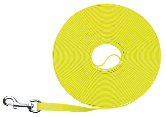 Trixie - Lunghina per Cani Easy Life in Plastica Giallo Fluorescente
