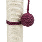 Trixie - Tiragraffi Piccolo a Tronchetto con Erba Gatta e Pallina per Gatti 50 cm