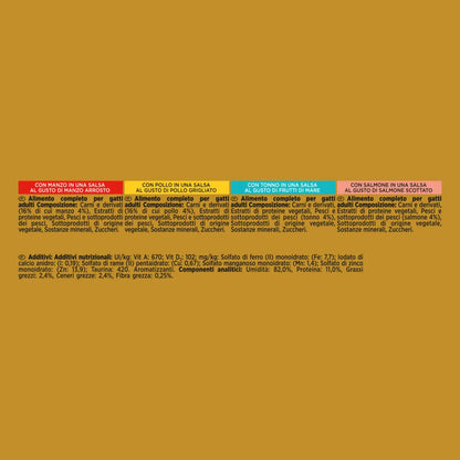 Purina - Gourmet Gold Gatto Mix Delizie In Salsa Multipack 24x85g