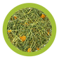 fieno con carote per conigli, fieno naturale Paglianatura, fieno per roditori con verdure, fieno con carote 1,3 kg, alimento naturale per conigli e cavie, fieno italiano per roditori, cibo con carote per conigli, fieno ricco di fibre per conigli, Paglianatura fieno con carote