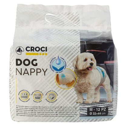 Croci - Mutandina Igienica Usa e Getta Pannolino per Cani Dog Nappy