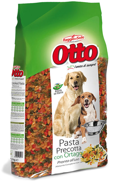 Otto - Pasta Precotta Vegetale per Cani Pronta all'Uso 7,5 Kg