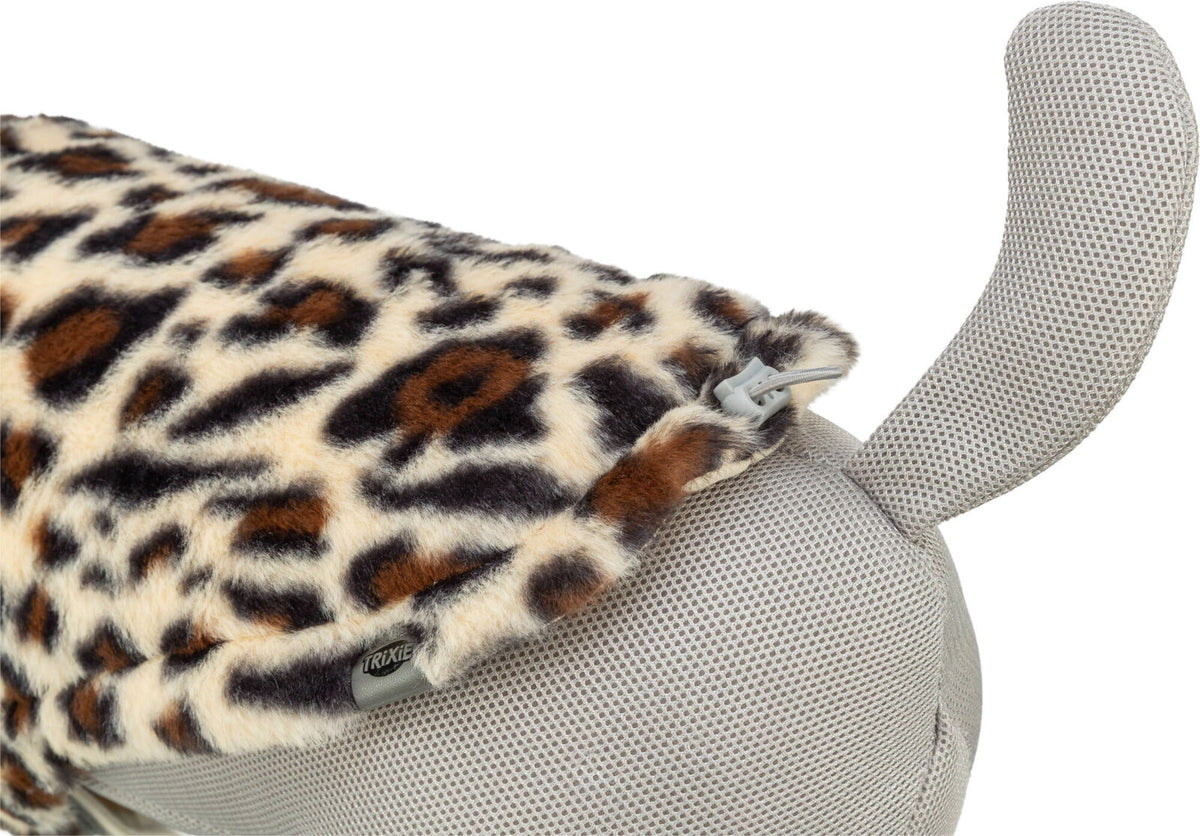 piumino cane Trixie, cappotto cane, cappottino cane, Trixie Ajou, Trixie Ajou leopardato, cappottino cane leopardato, piumino per cani, cappottino cane imbottito, cappotto cane invernale, Trixie cappottino Limited Edition, abbigliamento cane leopardato, piumino cane caldo, cappottino cane poliestere, cappottino cane con chiusura a strappo, giacca cane leopardata, cappottino invernale cane