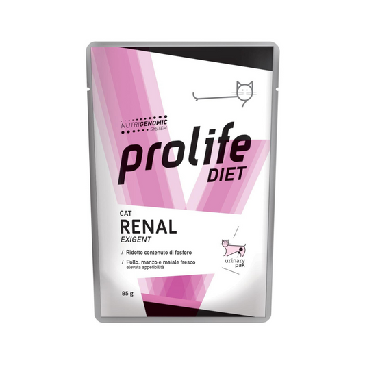 Prolife Renal Exigent Buste Umido per Gatti 
