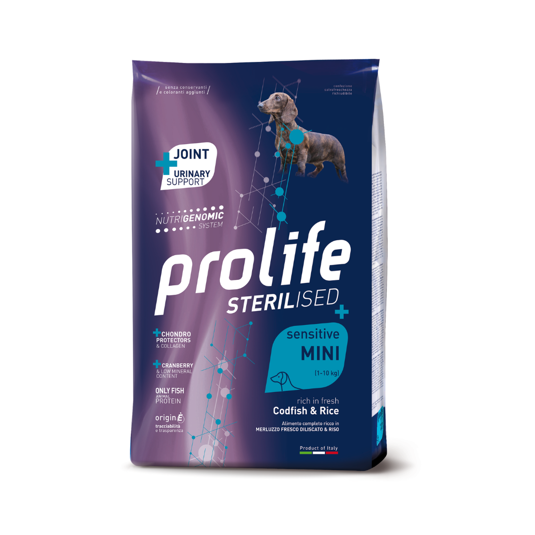 crocchette cane taglia piccola merluzzo, alimento per cani sterilizzati mini, cibo digeribile cane taglia piccola, crocchette light per cani piccoli, crocchette per cani adulti sensibili, mangime per cani sterilizzati piccolo, cibo per cani con problemi digestivi taglia piccola