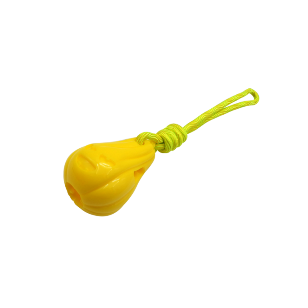 Gimborn - Gioco per Cani Happy Pumpkin Zucca Gimdog con Corda