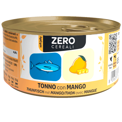 We Nature - Lattina di Umido Senza Cereali Naturale Fatto a Mano in Jelly per Gatti Adulti Zero Grain Free 85g