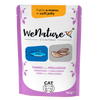 We Nature bustine gelatina gatto adulto 70g, We Nature umido naturale fatto a mano, umido gelatina cotto al vapore gatto, senza conservanti umido gatto WeNature, cibo complementare naturale gatto We Nature, topper umido in gelatina per gatto